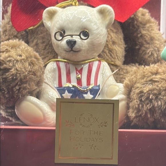 Lenox 100 Anniversary American Bears Teddy Bear Set - Picture 6 of 7